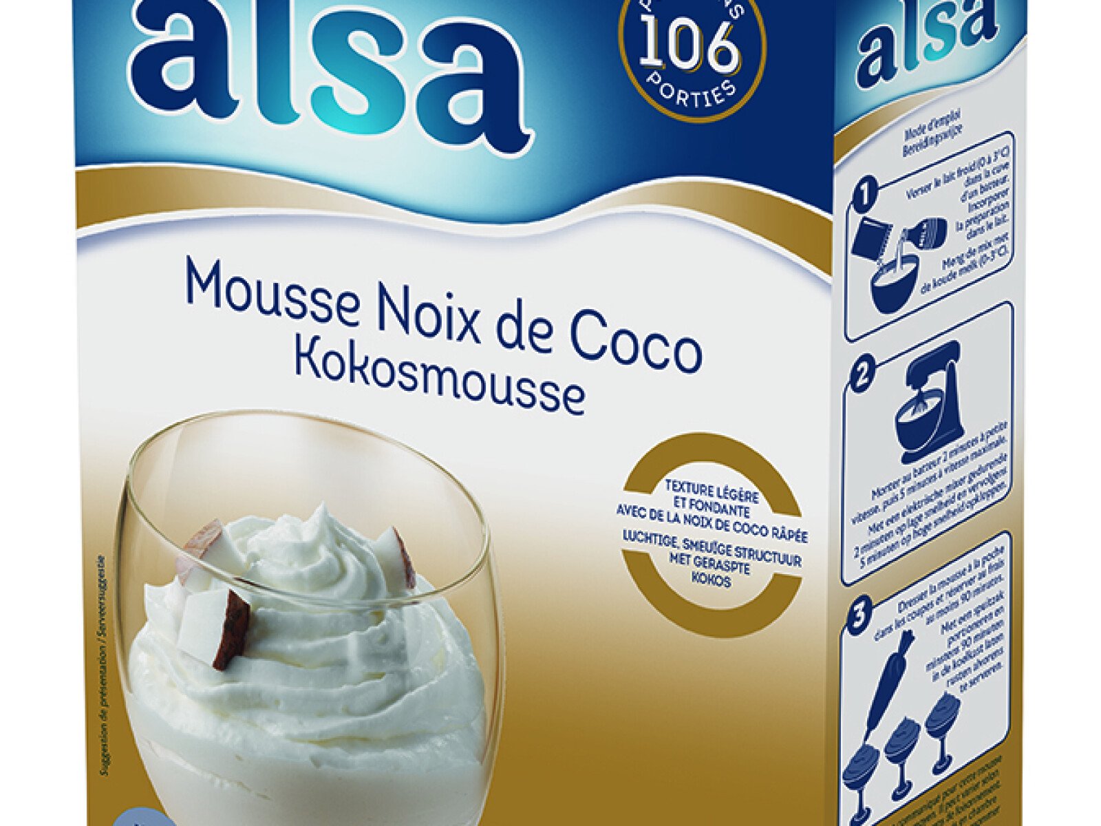 Alsa Kokos Mousse mix