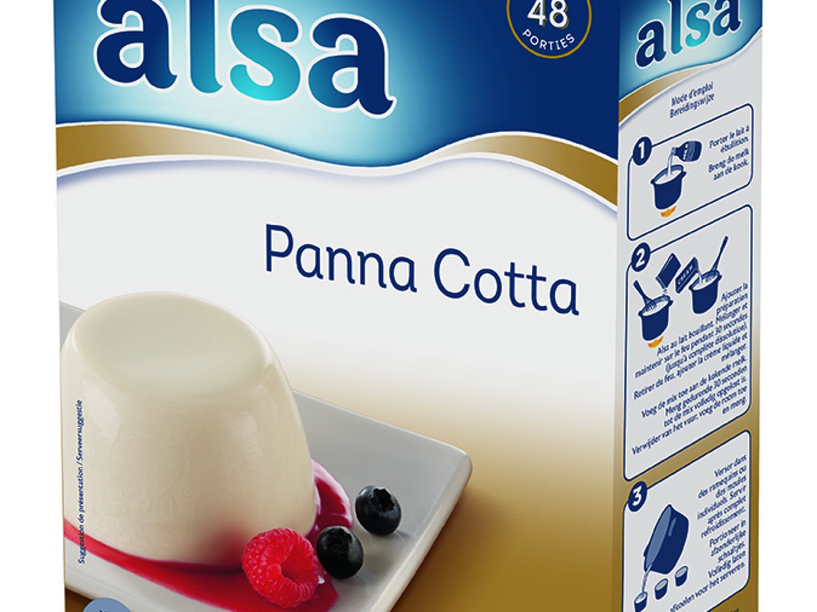 Alsa Panna Cotta mix