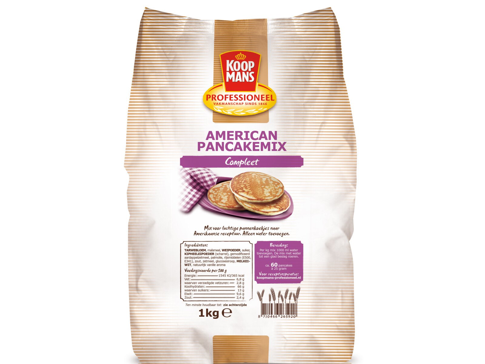 Koopmans Professioneel American Pancakemix compleet
