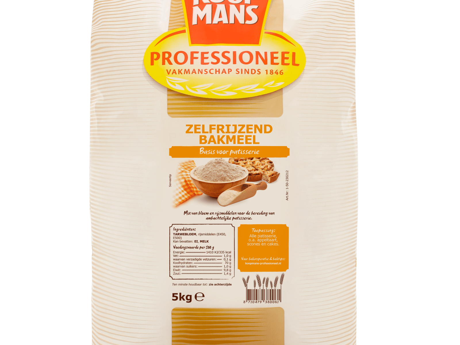 Koopmans Professioneel Zelfrijzend Bakmeel 5 kg