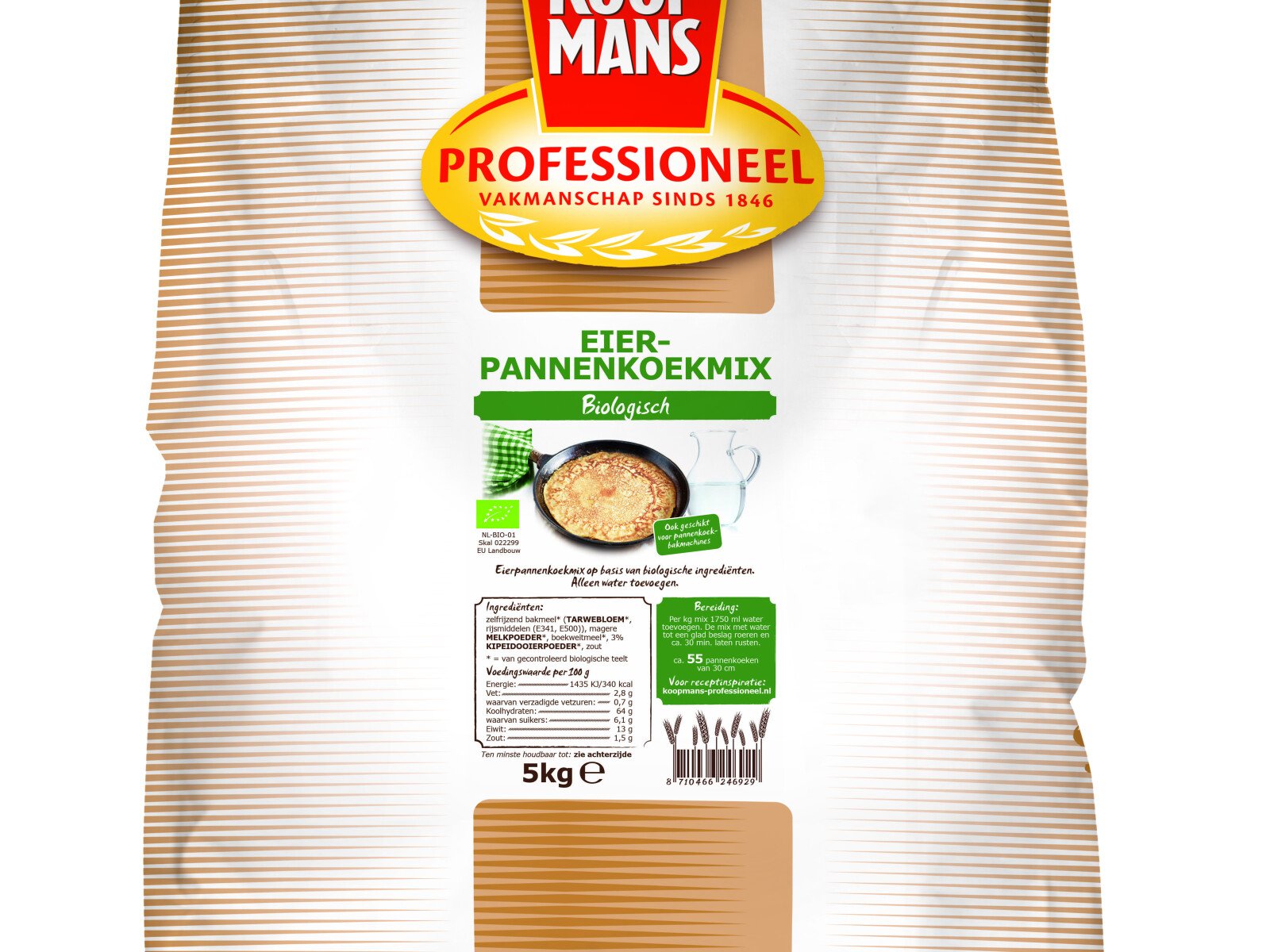 Koopmans Professioneel Pannenkoekmix bio