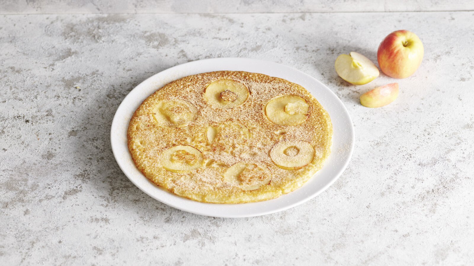 6 Pannenkoek Appel kaneelsuiker