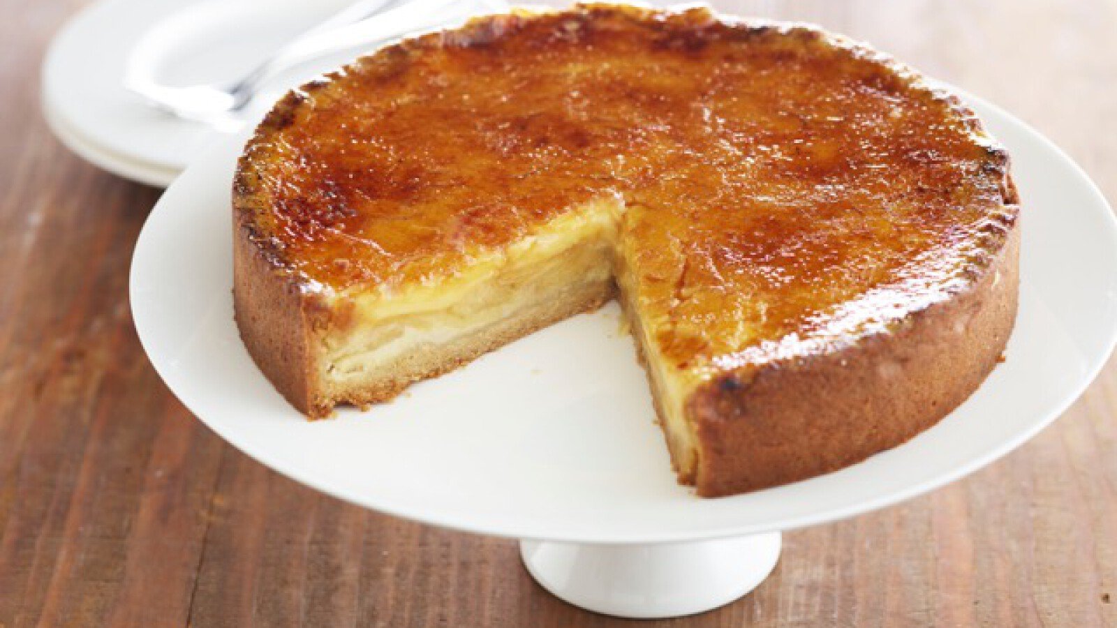 Appeltaart coupe soleil