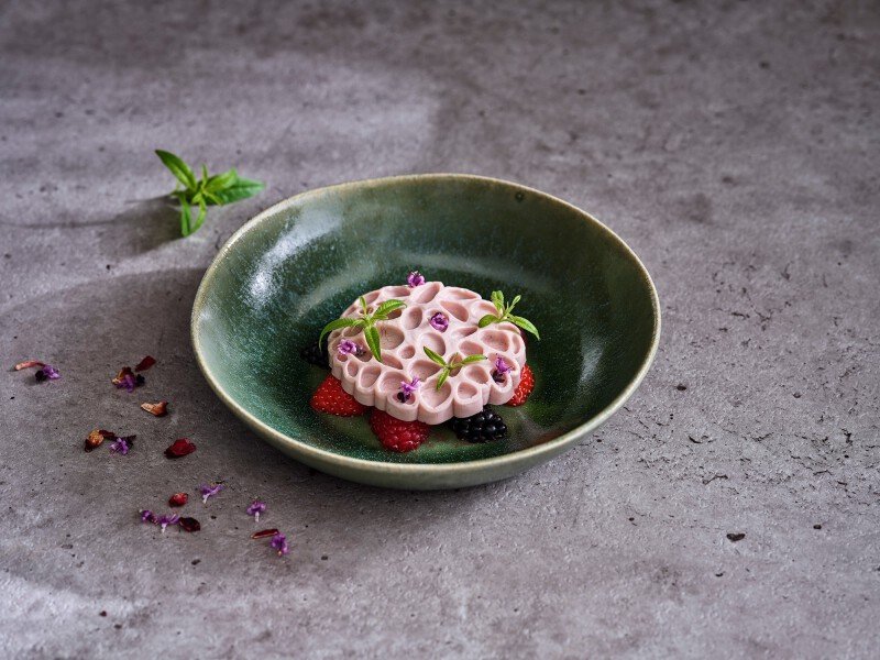 Panna Cotta Hibiscus Roodfruit Verveine
